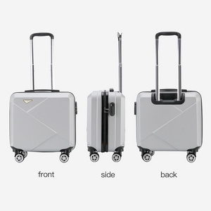 Wholesale product  hot sale abs pc waterproof hard shell Trolley case with Universal wheels  Carry-on Suitcase for outdoor