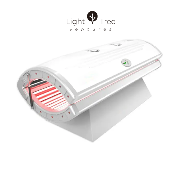 LED Red and Infrared Whole Body Rejuvenation Capsule Light Therapy Bed for Spa and Salon