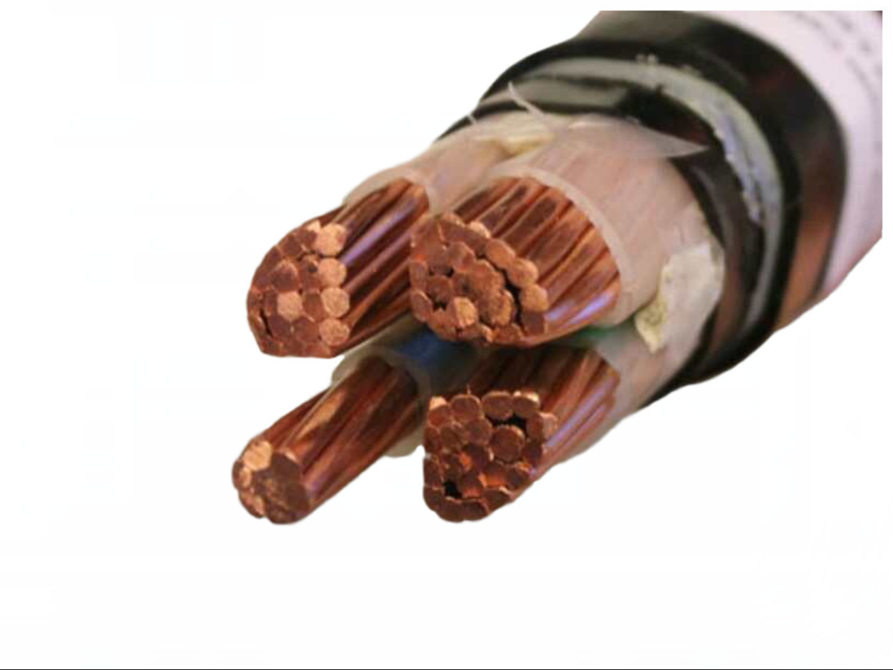 ZR YJY23 Copper core XLPE insulated steel belt armored polyethylene or polyolefin sheathed power cable