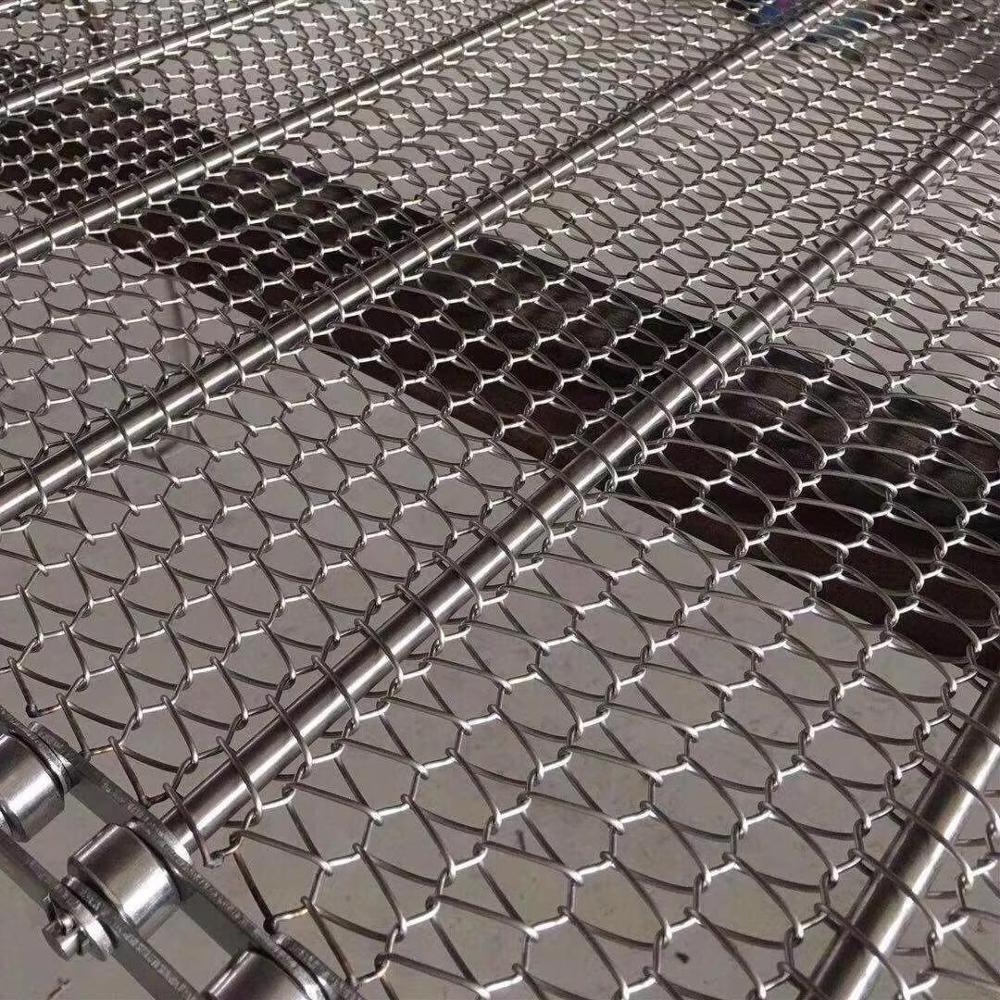 metal/ss/stainless steel chain wire conveyor mesh belt