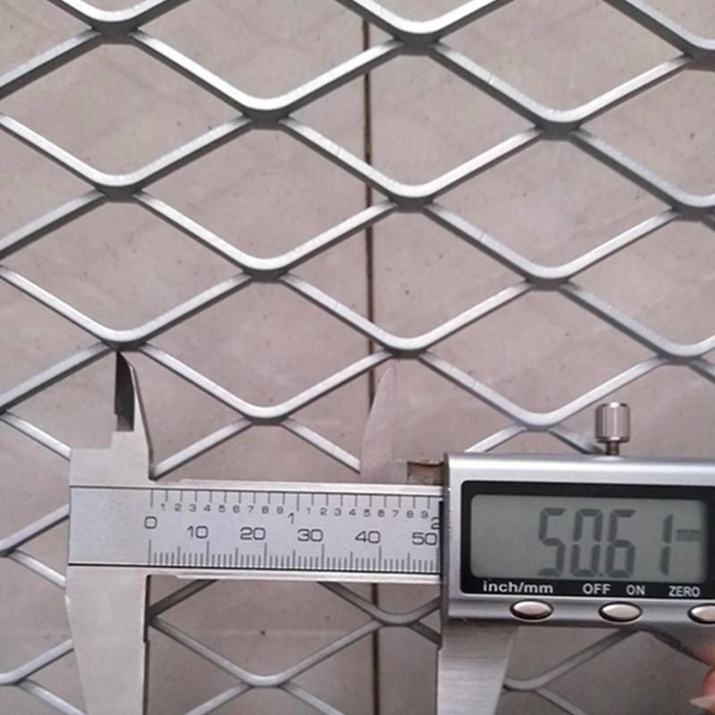 Flat expanded metal mesh / Aluminum Expanded metal mesh / Stainless steel expanded mesh panel