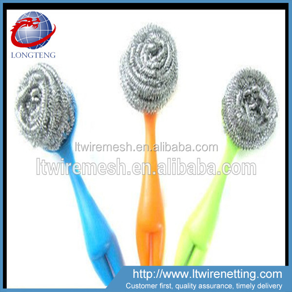 410 Scrubber / Kitchen Scourer Stainless Steel China Hot Sale Factory Price 0.13mm Carbon Sustainable Kitchen Sponge 410 430