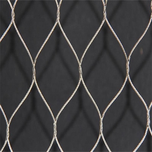 Durable Stainless Steel Zoo Mesh Wire Rope Safety Net