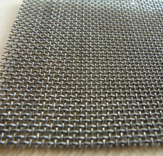 Pure Black Tungsten Filter Wire Cloth 60 Tungsten Woven Mesh For Filter