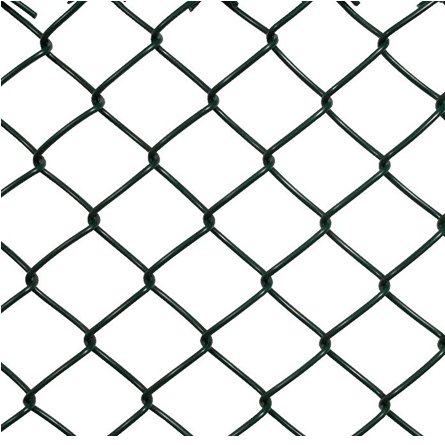 Wholesale 6ft Discount Black Vinyl Pvc Coated Chain Link Fence Weight/Chain Link Fencing For Golf Course Barrier