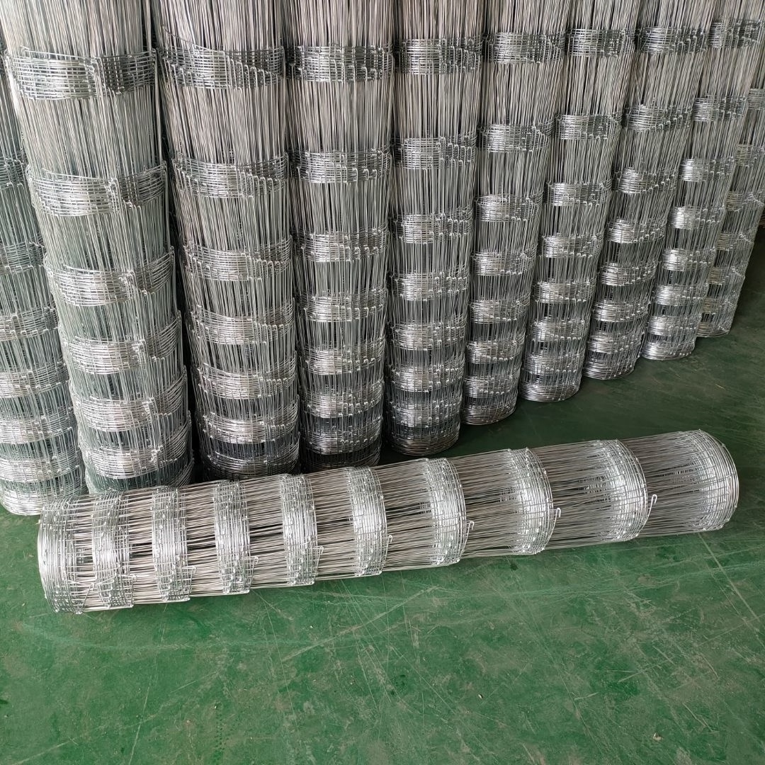 Wire mesh Galvanized Farm Woven Wire Mesh Fence For Feeding Sheep Fence/ Goat/Deer/Horses