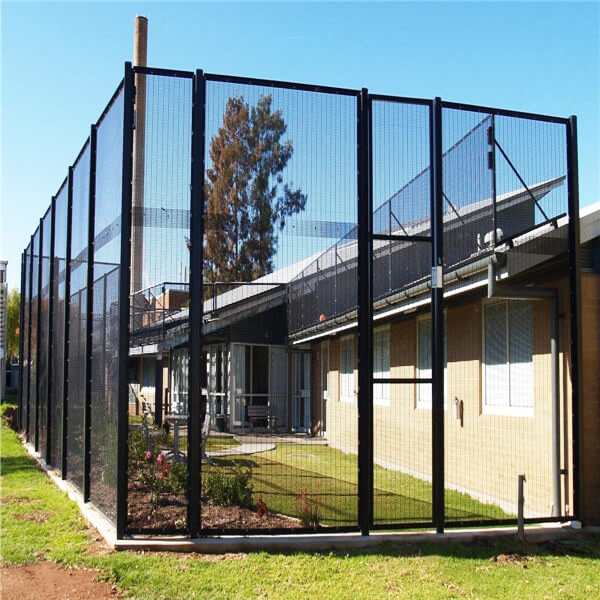 Powder Coated 358 Security Fence Anti Climb High Security Welded Wire Mesh Fence For Garden