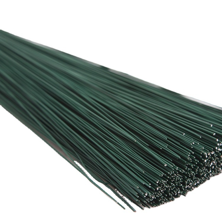 Green Stem Wire For Florist/Factory Florist Paint Wire/Arts And Crafts For Handwork