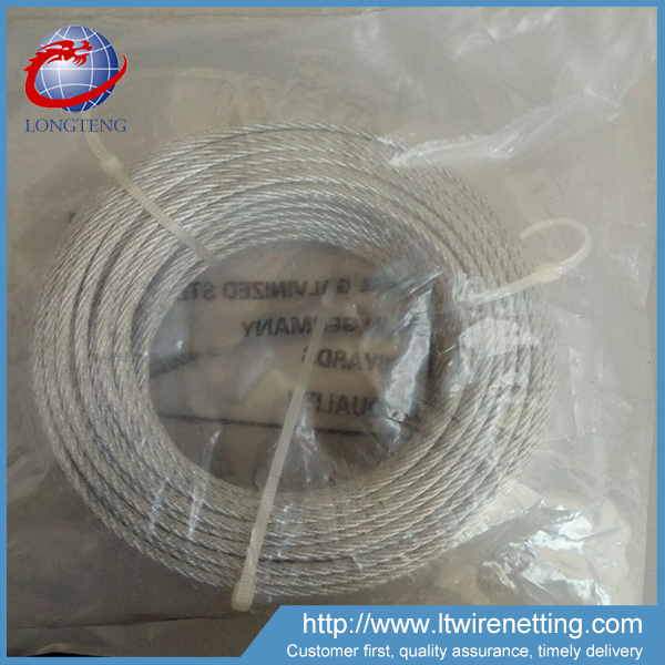 Hot Sale 4mm Diameter Stainless Steel Wire Rope Lifting Slings Premium Product Genre