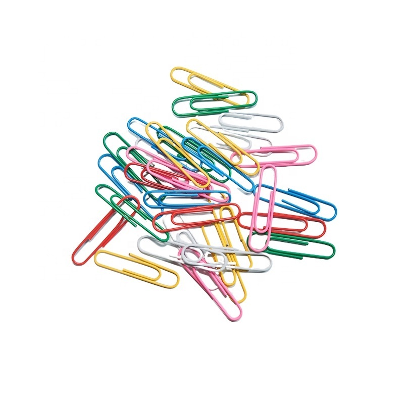 LANTIAN Factory Wholesale Office School  Hot selling Paper Clip 50mm 75mm  vinyl paper clips