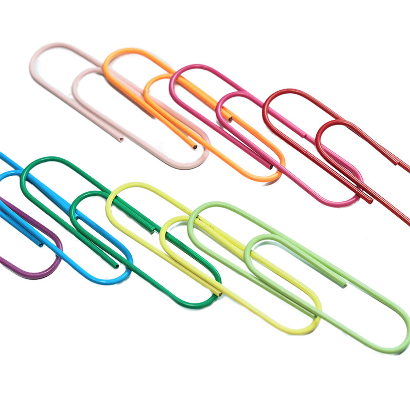 LANTIAN Factory Wholesale Office School  Hot selling Paper Clip 100mm  vinyl paper clips