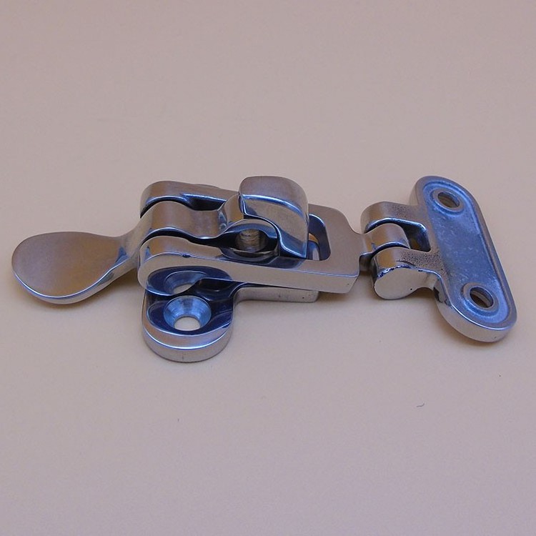 Xiamen Sunshine Marine High Quality Boat Lock Cabinet Hatch Anti-Rattle Latch Fastener Clamp Stainless Steel Deck Hasp