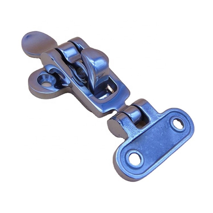 Xiamen Sunshine Marine High Quality Boat Lock Cabinet Hatch Anti-Rattle Latch Fastener Clamp Stainless Steel Deck Hasp