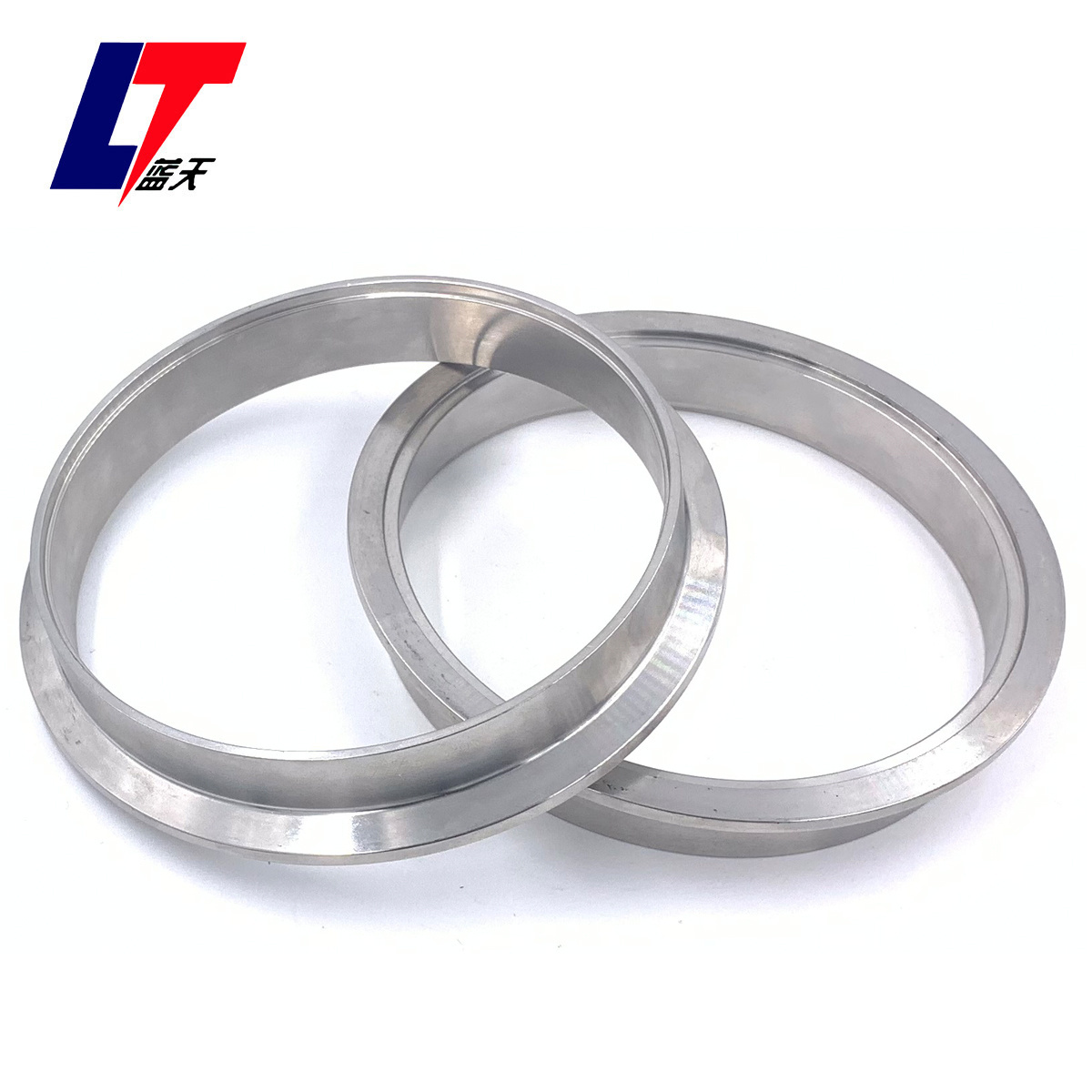 3 Inch Stainless Steel Exhaust V Band Clamp Mild Steel Flat Flange Assembly Male Flange Female Flange Kit Quick Release Latch