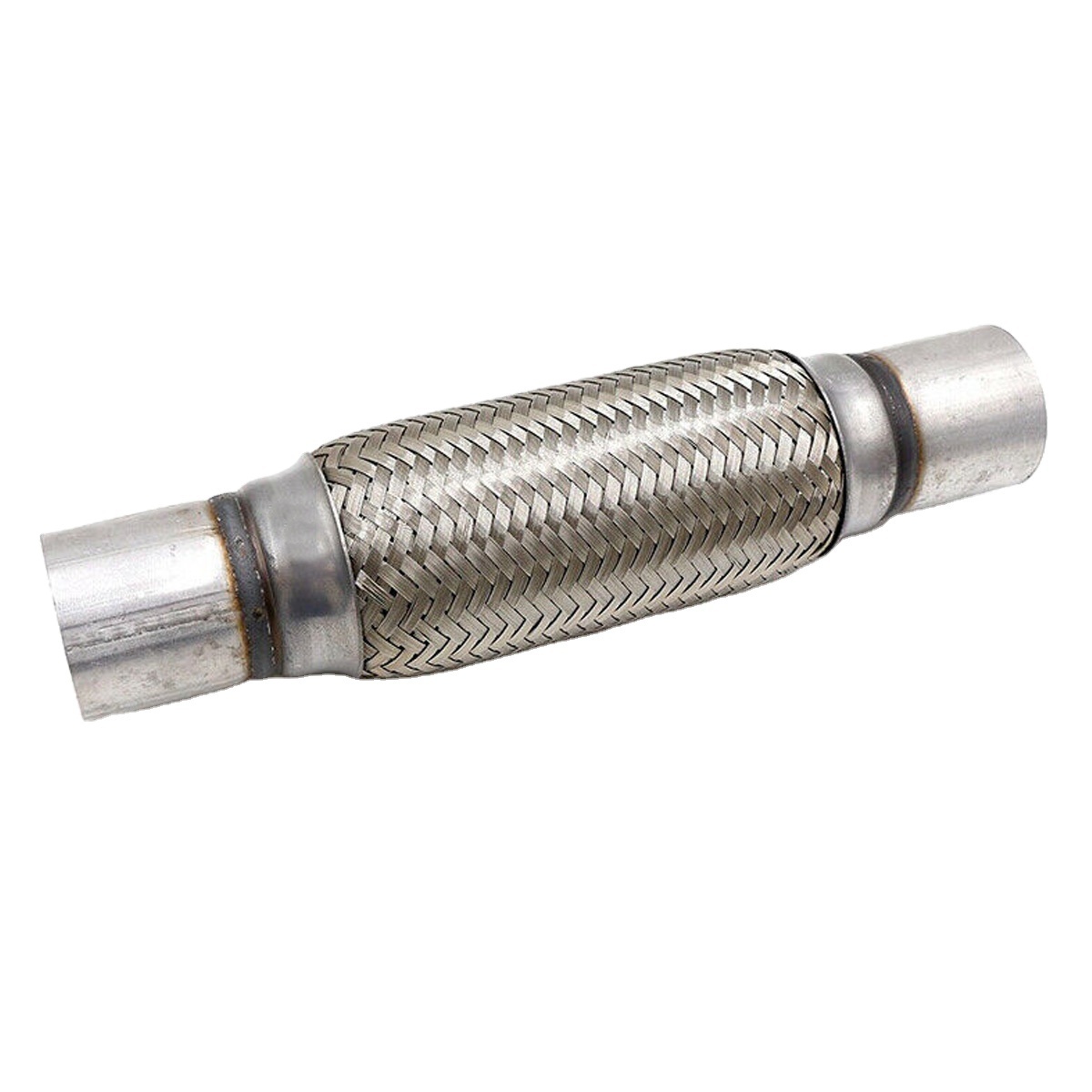 Car Braided Corrugated Bellows Exhaust Coupling Flex Joint Auto Stainless steel 1.75