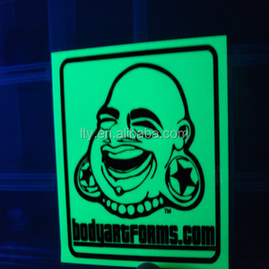 custom printing glow in the dark sticker wall sticker