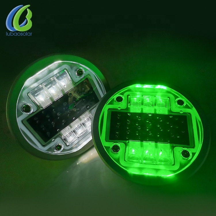 Top manufacture solar road studs aluminium solar led cat eye road safety reflectors for highway driveway safety