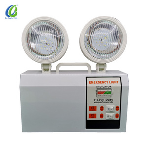 2021 China Lubao factory price professional rechargeable LED emergency twin spot light