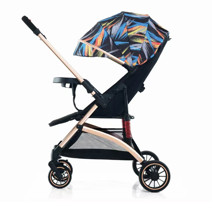 2023 New  Baby Stroller Multifunctional Stainless Steel Frame Cloth Baby Strollers