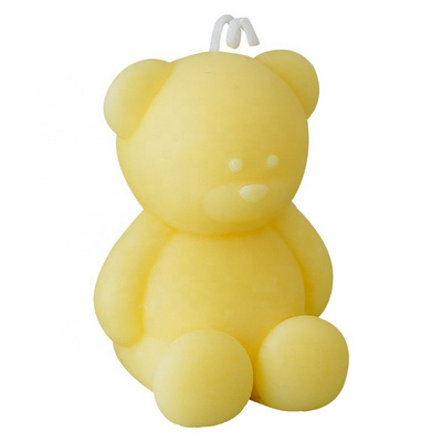 LE140 Multicolor Ins Cute Teddy Bear  Home Decoration Creative Gift Bear Shape Fragrance Birthday Soy Wax Candles