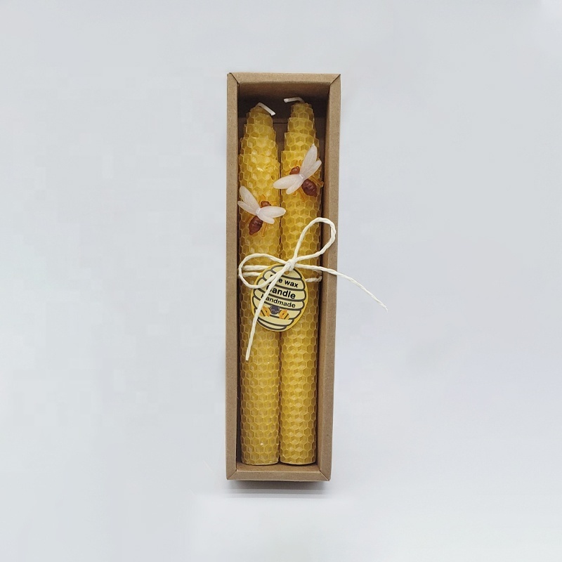 LP12F  Hot selling  novelty  beeswax scented candle gift set for home decoration