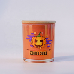 Aroma Soy Wax Candles Pumpkin Scented Private Label Customized Wholesale for Home Decoration and Wedding