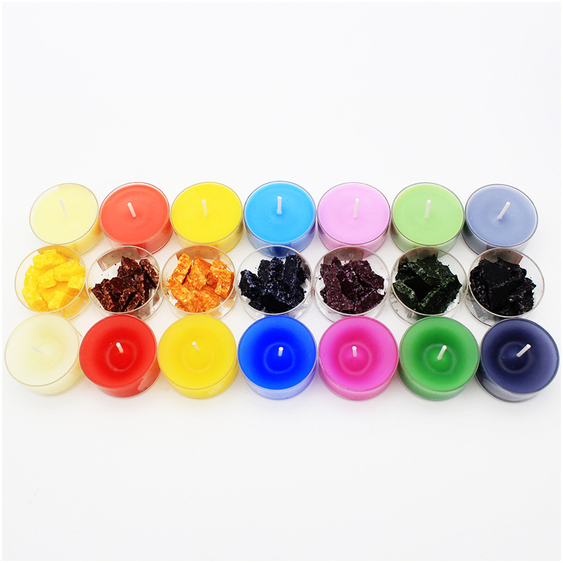 5g DIY Handmade Soy Wax paraffin wax Dye blocks Candle Scented Solid Wax Color Dye for Candle