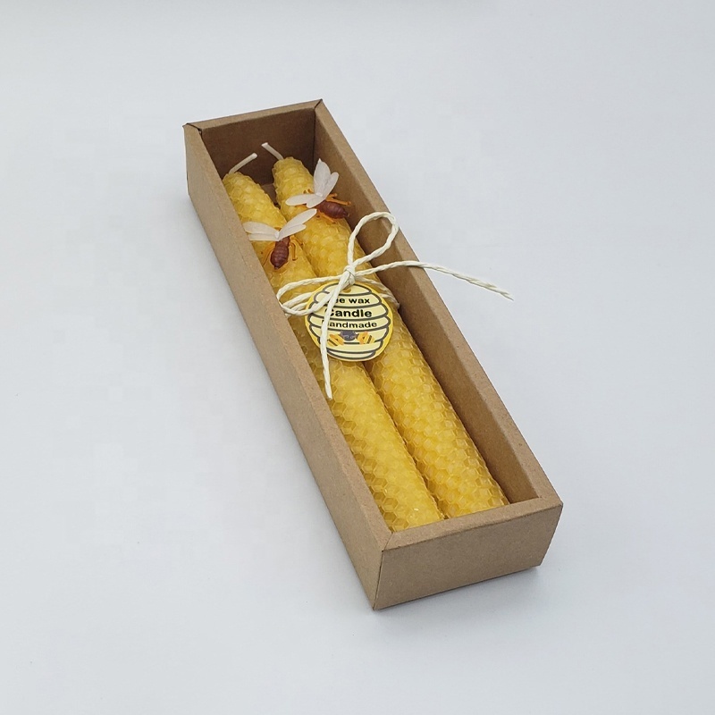 LP12F  Hot selling  novelty  beeswax scented candle gift set for home decoration