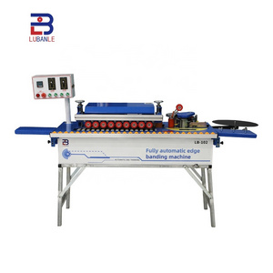 Small automatic edge banding edge bander machine with Trimming and polishing edge banding machine for woodworking