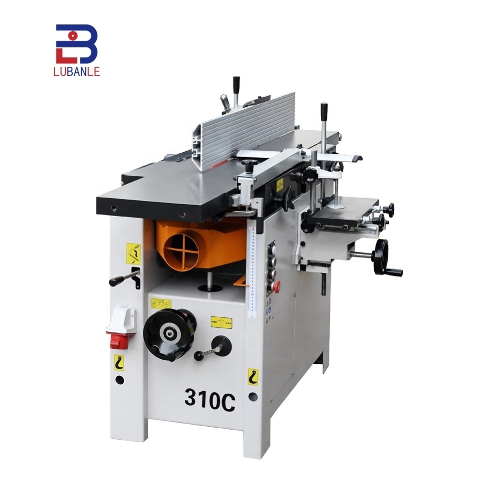 300C 400C Woodworking drilling machine thickness planer wood jointer planer combination machine for sale