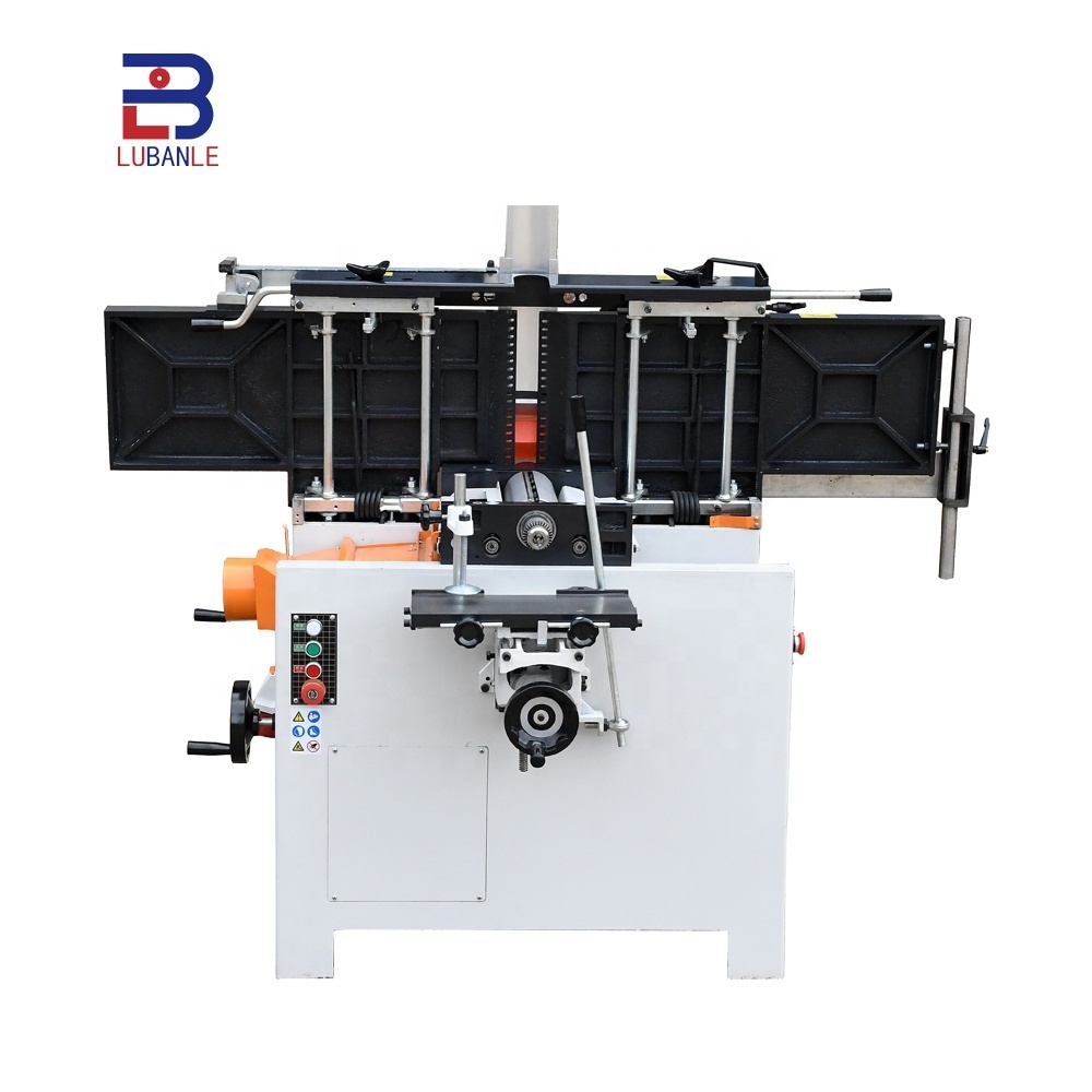 LUBANLE 3 function thickness planer combined machine wood 3 in 1 combination woodworking machine