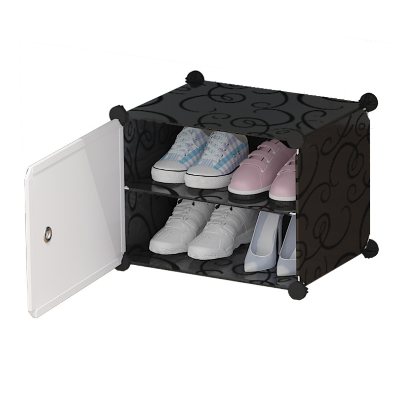 College Student Dormitory Shoe Rack Under The Bed or Table Mini Double-layer Small Shoe Shelf Bedroom Creative Shoe Cabinet