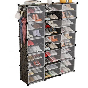 Best selling plastic shoe rack slots organizer space saver and shoe storage rack modern shoe rack holder for living room