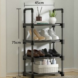 factory price stainless steel industrial shoe rack metal folding shoe rack steel covered shoe rack