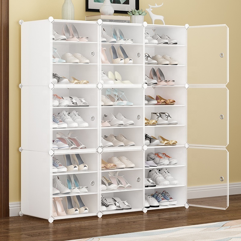 Smart Adjustable Multi Layer Shoe Store Display Racks Space-Saving Plastic Shoe Rack Organizer Holder Storage For Hot Sale