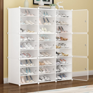 Smart Adjustable Multi Layer Shoe Store Display Racks Space-Saving Plastic Shoe Rack Organizer Holder Storage For Hot Sale