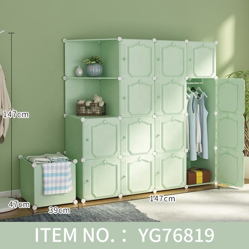 Portable Wardrobe Closet for Hanging Clothes, Combination Armoire,  DIY