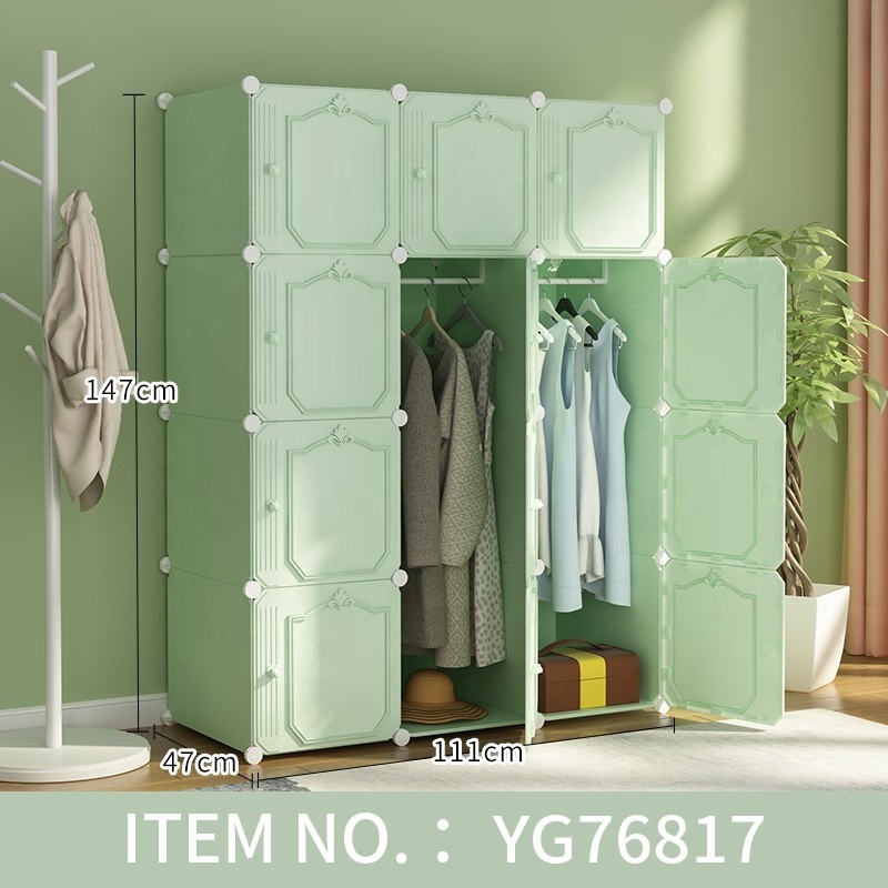 Portable Wardrobe Closet for Hanging Clothes, Combination Armoire,  DIY