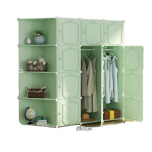 Portable Wardrobe Closet for Hanging Clothes, Combination Armoire,  DIY