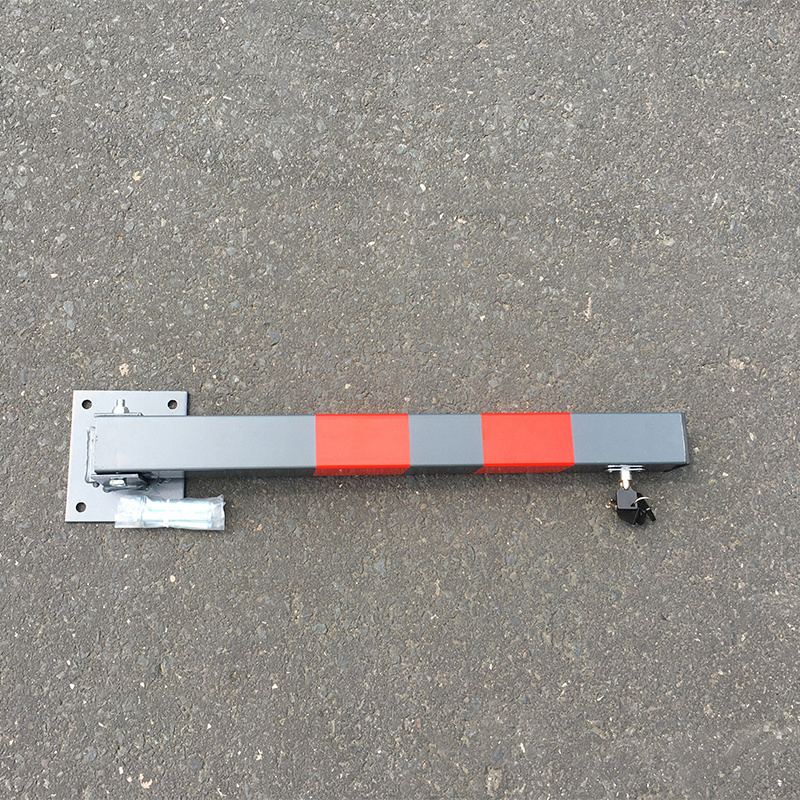 High Quality Collapsible Iron Traffic Folding Down Safety Bollard Car Parking Lock