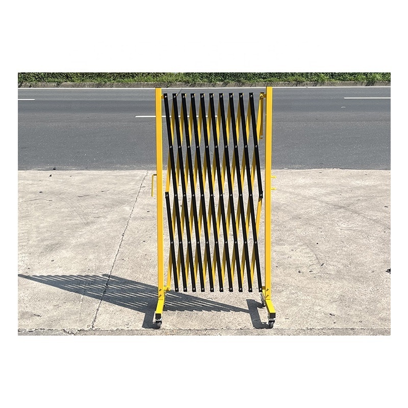 New Selling Fencing Expanding Barricade Road Safety Retractable Guardrail Expandable Traffic Barrier