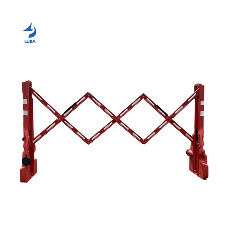 Cheap Price Fencing Expanding Security Barricade Sliding Barrier Retractable Traffic Road Safety Portable Guardrail