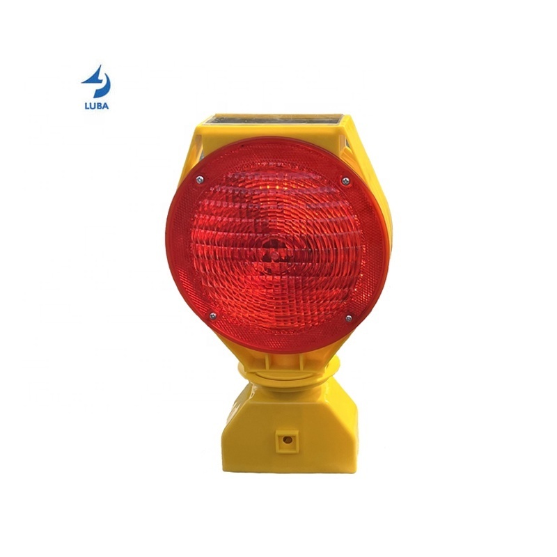 Hot Selling LED Solar Traffic Road Barricade Solar Safety Led Traffic Flashing Warning Light