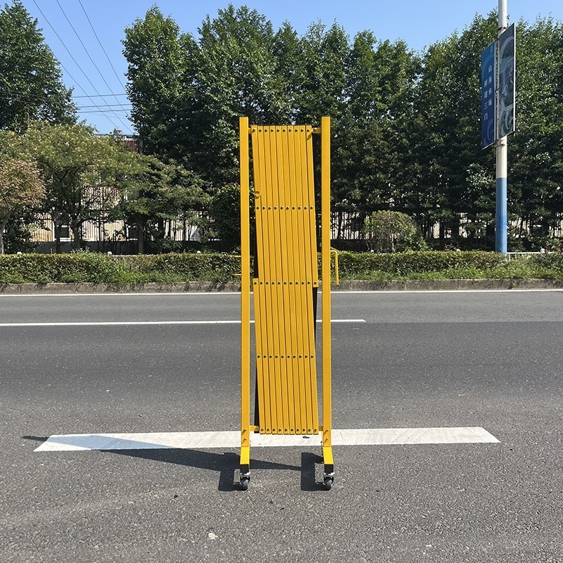 New Selling Fencing Expanding Barricade Road Safety Retractable Guardrail Expandable Traffic Barrier