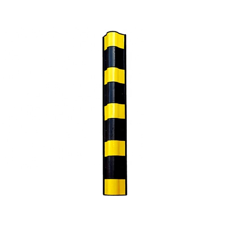 1000*100*10mm Factory Warehouse Forklifts Parking Space Lot Garage Columns Wall Corner Guard Rubber Corner Protectors