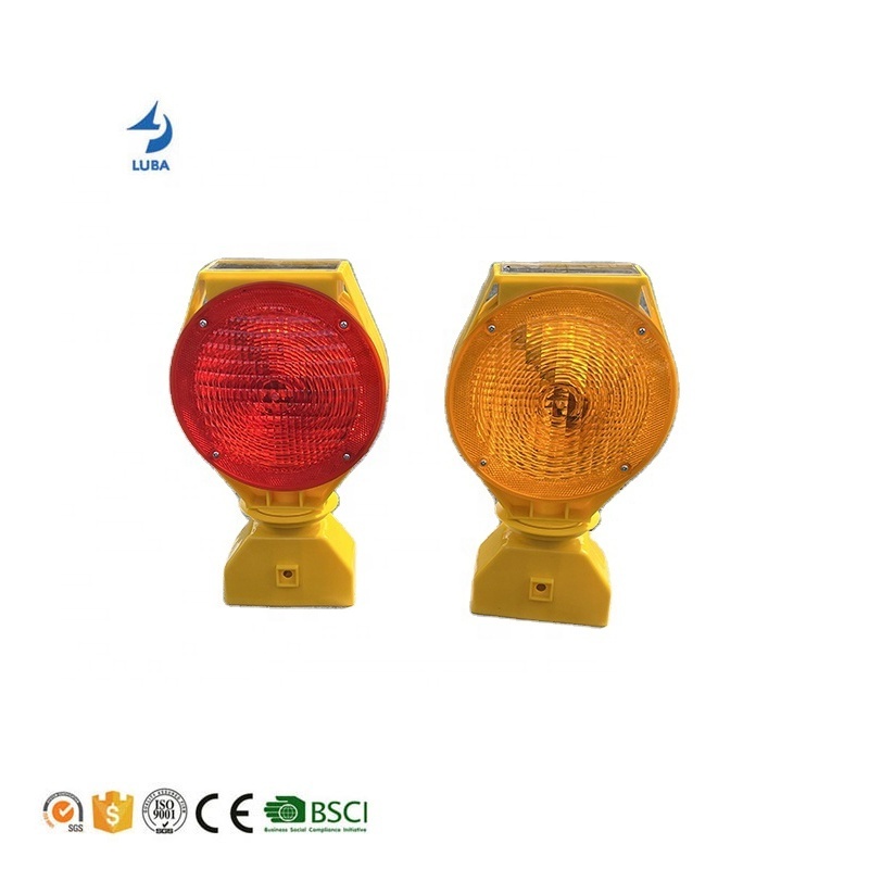 Hot Selling LED Solar Traffic Road Barricade Solar Safety Led Traffic Flashing Warning Light