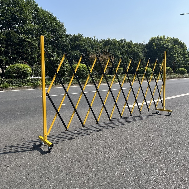 New Selling Fencing Expanding Barricade Road Safety Retractable Guardrail Expandable Traffic Barrier