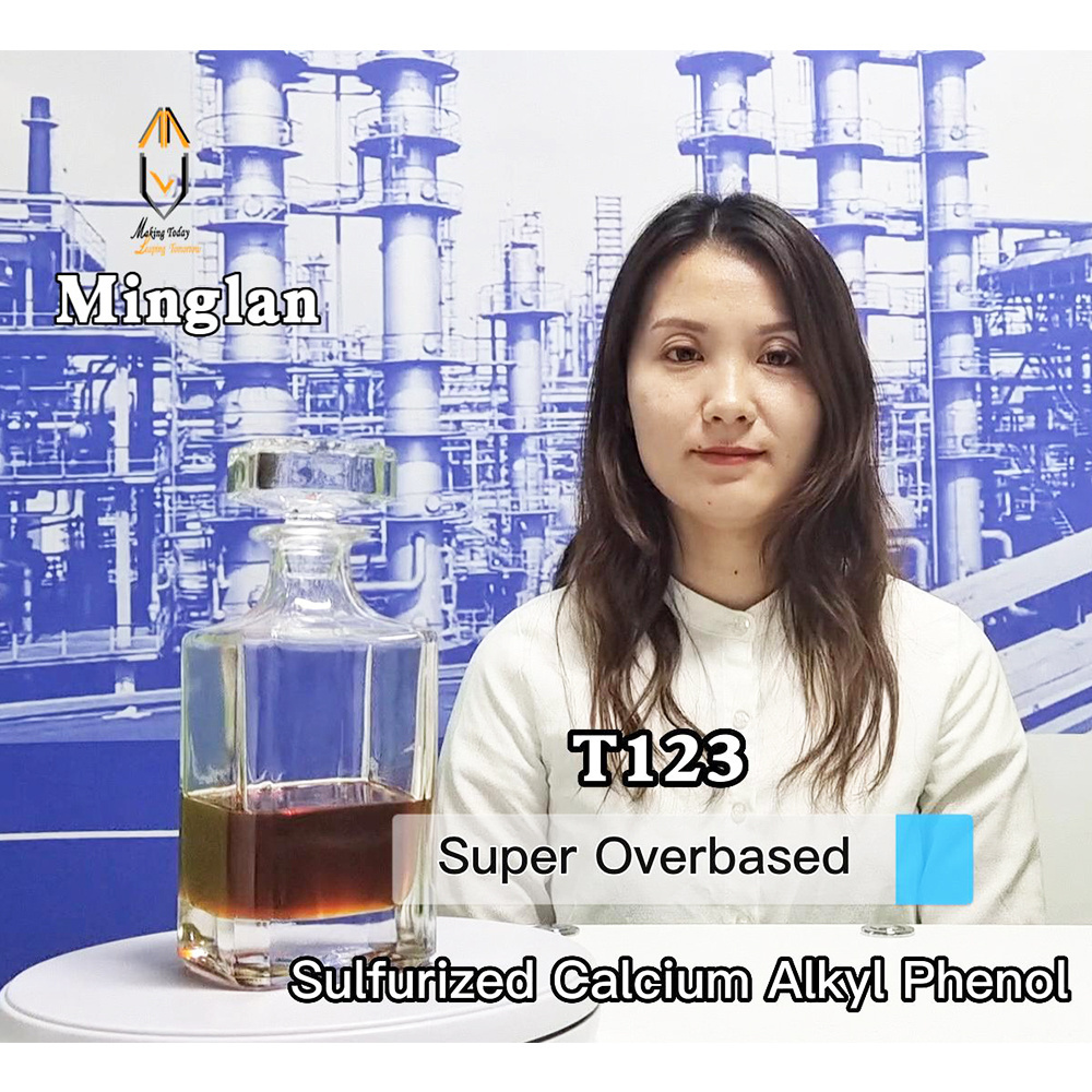 T123 TBN300 Calcium Alkyl Phenol Super overbased Sulfurized Calcium Alkyl Phenate motor oil detergent additive