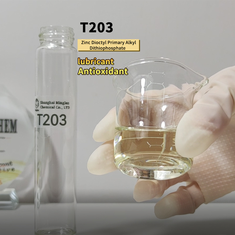 T203 Antioxidant Zinc Dithiophosphate ZDDP Oil Additive Lubricant Antiwear Additive