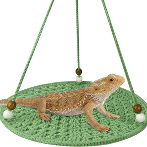 Bearded dragon hammock reptile tank accessories for Leopard Gecko Chameleon Lizard